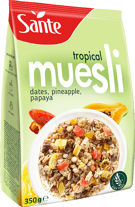 SANTE Muesli Tropical Bag